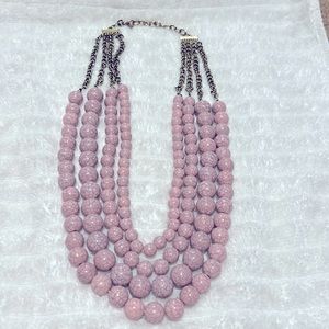 Sugarfix 4 strand pink necklace jewelry